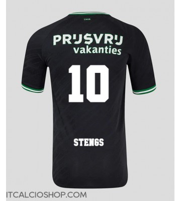 Feyenoord Calvin Stengs #10 Seconda Maglia 2024-25 Manica Corta